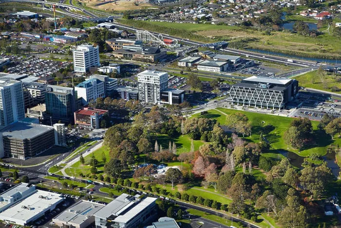 Framed Print : Hayman Park and Manukau City Centre, Auckland, North Island, New Zealand - aerial Framed Print : Hayman Park and Manukau City Centre, Auckland, North Island, New Zealand - aerial