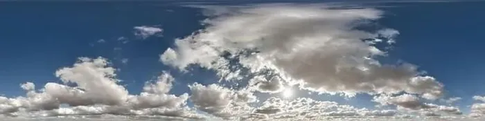 Framed Print : hdri 360 panorama of blue sky with sun Framed Print : hdri 360 panorama of blue sky with sun