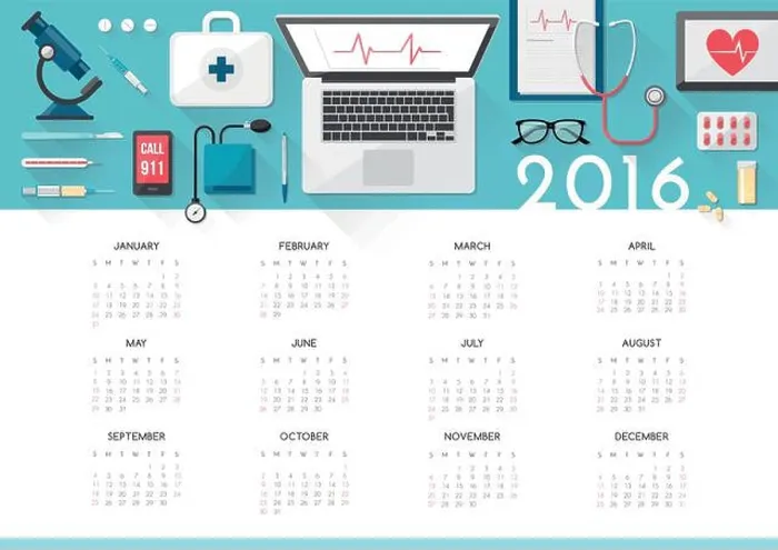 Framed Print : Healthcare calendar 2016 with doctor desktop and medical tools top view, medicine and health care concept Framed Print : Healthcare calendar 2016 with doctor desktop and medical tools top view, medicine and health care concept
