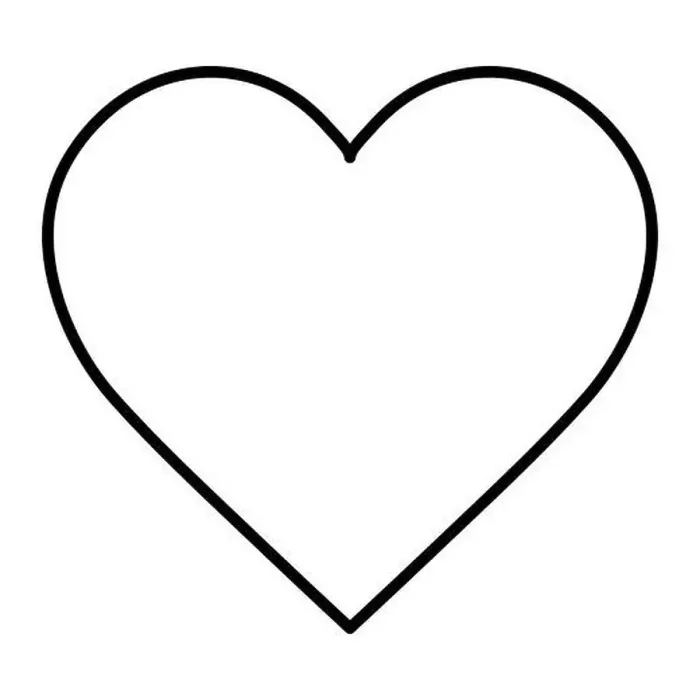Framed Print : Heart icon, symbol, on a white background. Perfect use for website, design, pattern, etc