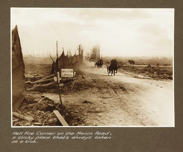 Framed Print : Hell Fire Corner, located on the Menin Road Framed Print : Hell Fire Corner, located on the Menin Road