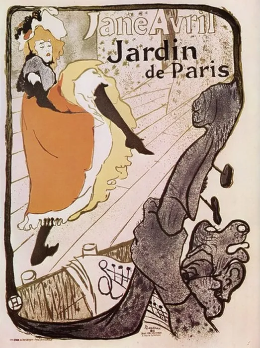 Framed Print : Henri de Toulouse-Lautrec Affiche Poster Jane Avril - Jardin de Paris Framed Print : Henri de Toulouse-Lautrec Affiche Poster Jane Avril - Jardin de Paris