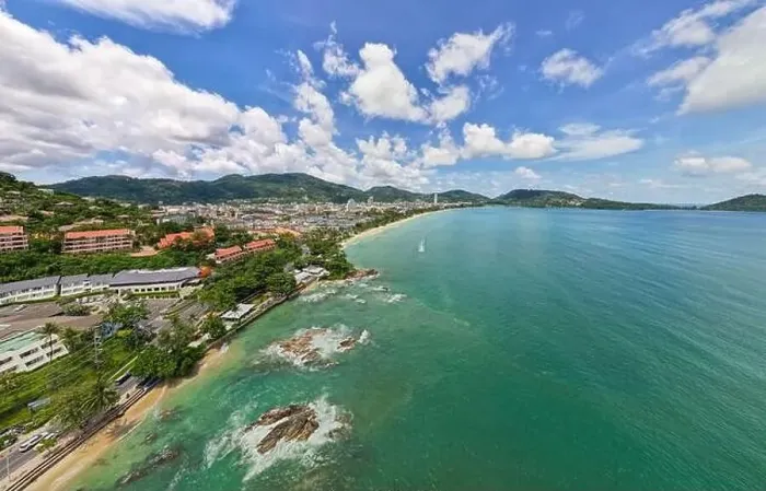 Framed Print : High angle view Beautiful Seashore in summer high season at Phuket island Thailand Framed Print : High angle view Beautiful Seashore in summer high season at Phuket island Thailand