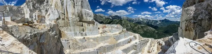 Framed Print : High stone mountain and marble quarries in the Apennines in Tuscany, Carrara Italy. Open marble mining Framed Print : High stone mountain and marble quarries in the Apennines in Tuscany, Carrara Italy. Open marble mining