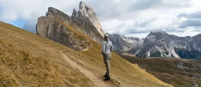Framed Print : Hiking Dolomites in European Alps. Shot in summer with green grass and no snow. Gardena Pass, Italy Framed Print : Hiking Dolomites in European Alps. Shot in summer with green grass and no snow. Gardena Pass, Italy