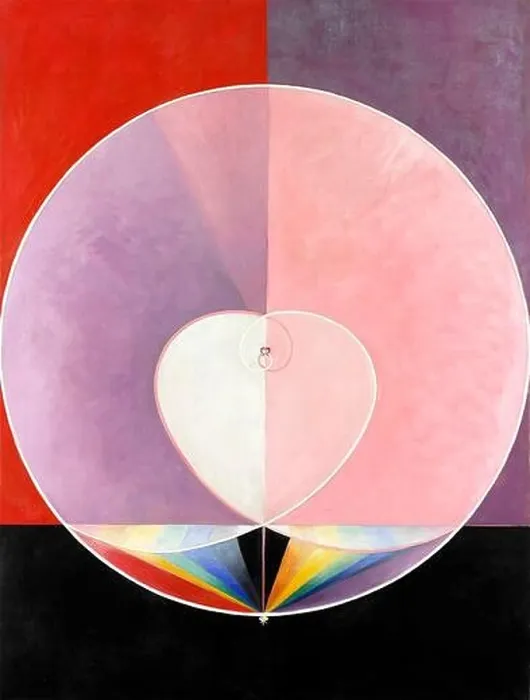Framed Print : Hilma af Klint, painting entitled Dove No. 2, 1915 Framed Print : Hilma af Klint, painting entitled Dove No. 2, 1915