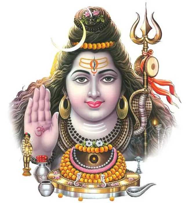 Framed Print : Hindu God Shiva Digital Painting Framed Print : Hindu God Shiva Digital Painting