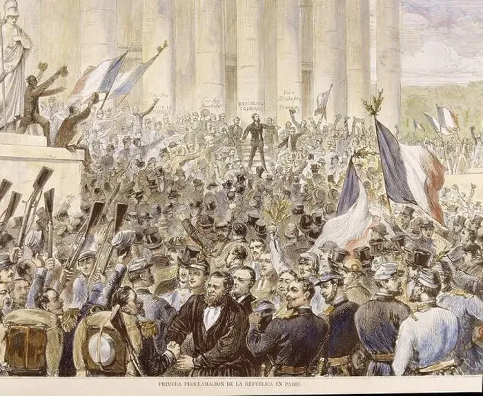 Framed Print : HISTORIA DE FRANCIA. PROCLAMACION DE LA TERCERA REPUBLICA EN PARIS EL 20 DE SEPTIEMBRE DE 1870 Framed Print : HISTORIA DE FRANCIA. PROCLAMACION DE LA TERCERA REPUBLICA EN PARIS EL 20 DE SEPTIEMBRE DE 1870