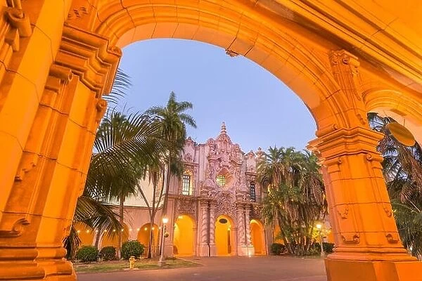 Historic architecture in San Diego, California, USA