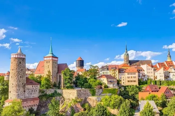 Framed Print : Historic old town of Bautzen in Saxony, Germany Framed Print : Historic old town of Bautzen in Saxony, Germany
