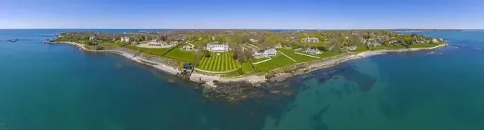 Framed Print : Historic Rosecliff aerial view at Newport Framed Print : Historic Rosecliff aerial view at Newport