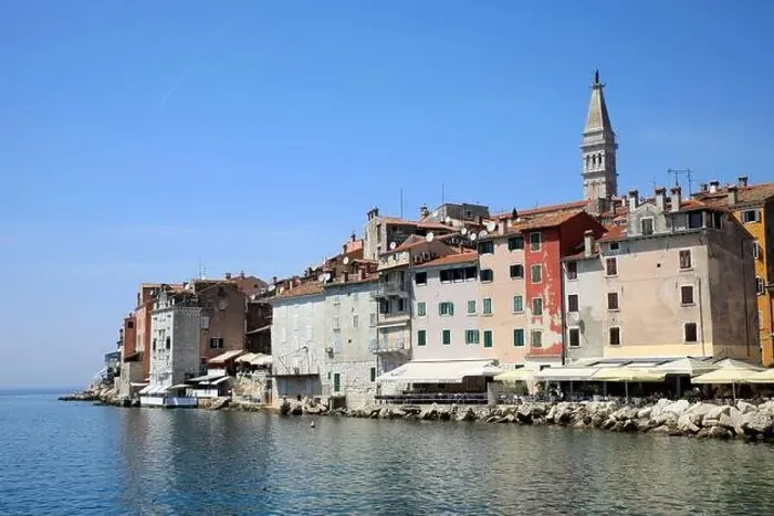 Framed Print : The historic village of Rovinj, Istria, Croatia Framed Print : The historic village of Rovinj, Istria, Croatia