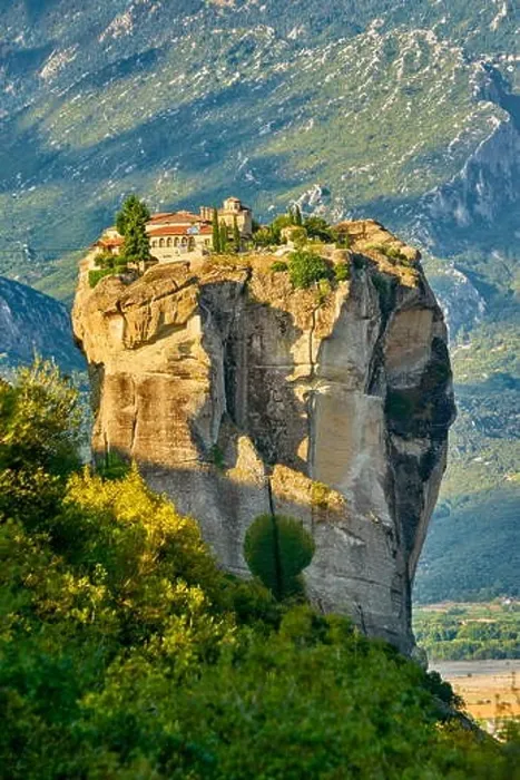 Framed Print : Holy Trinity Monastery at Meteora, Greece Framed Print : Holy Trinity Monastery at Meteora, Greece