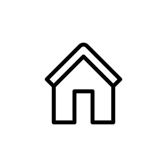 Framed Print : Home Icon Logo Vector design illustration