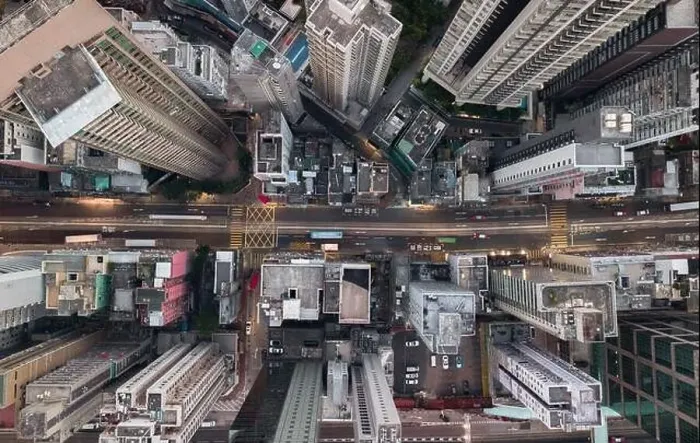 Framed Print : Hong Kong Aerial Photo Framed Print : Hong Kong Aerial Photo
