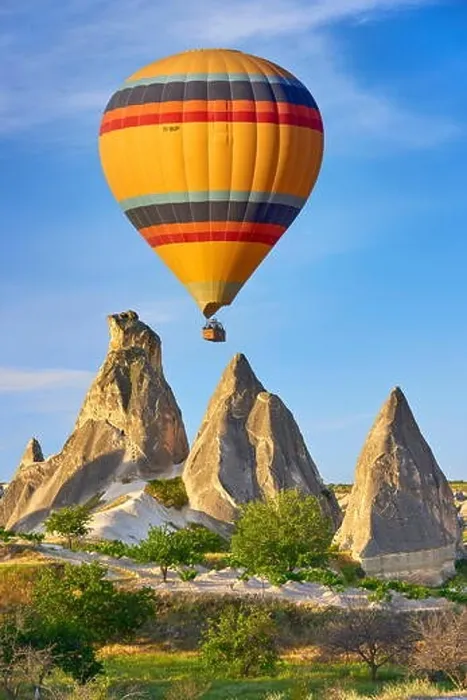Framed Print : Hot air balloon, Goreme, Cappadocia, Anatolia, Turkey Framed Print : Hot air balloon, Goreme, Cappadocia, Anatolia, Turkey