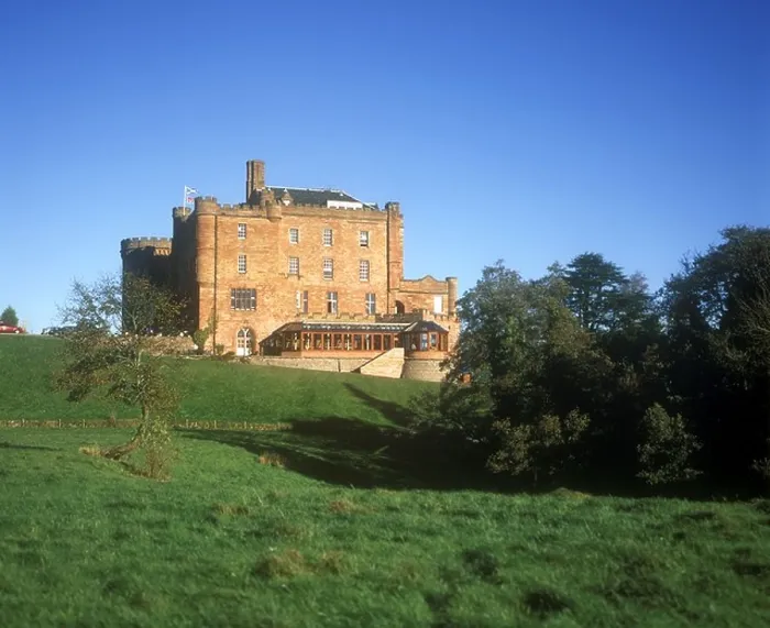 Framed Print : Hotel Dalhousie Castle near Dalkeith Midlothian Scotland