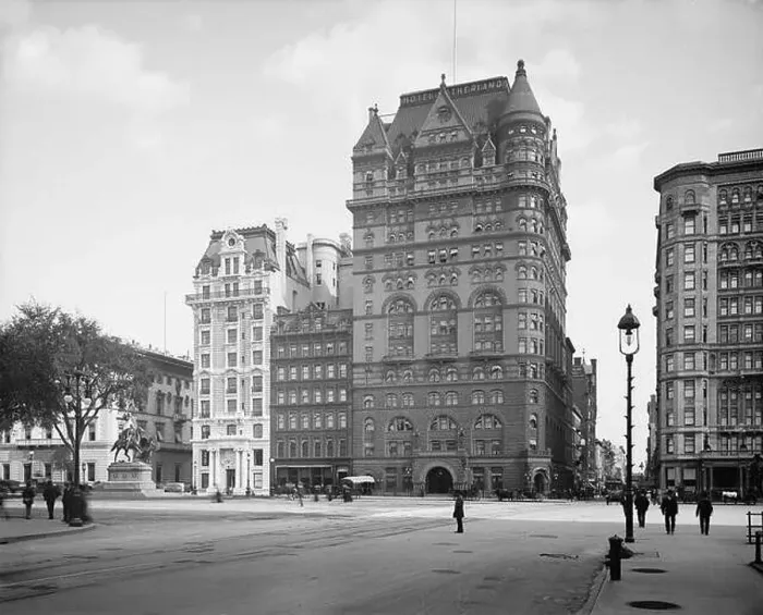 Framed Print : Hotel New Netherland, New York City 1905 Framed Print : Hotel New Netherland, New York City 1905