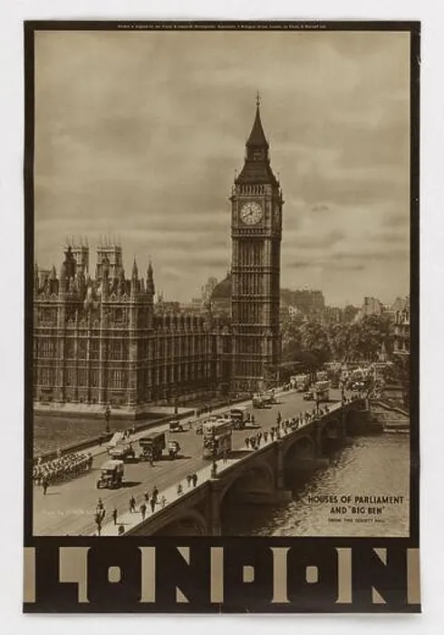 Framed Print : Houses of Parliament and 'Big Ben' - London