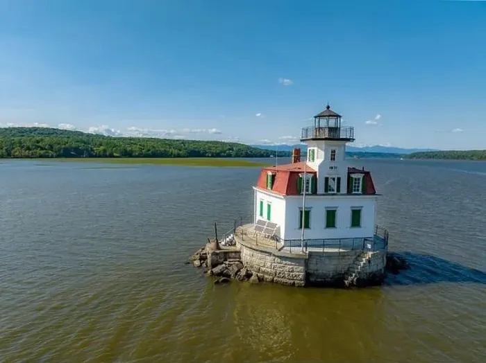 Framed Print : hudson, esopus meadows, lighthouse Framed Print : hudson, esopus meadows, lighthouse