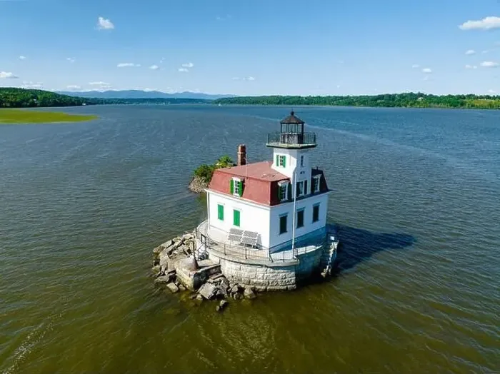 Framed Print : hudson, esopus meadows, lighthouse Framed Print : hudson, esopus meadows, lighthouse