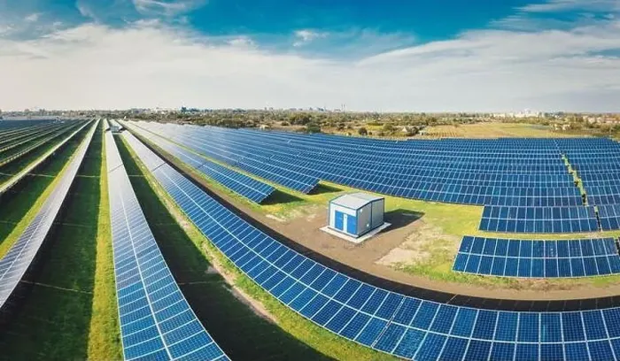 Framed Print : Huge solar power plant to use solar energy in a picturesque green field in Ukraine. Aerial panoramic drone shot Framed Print : Huge solar power plant to use solar energy in a picturesque green field in Ukraine. Aerial panoramic drone shot