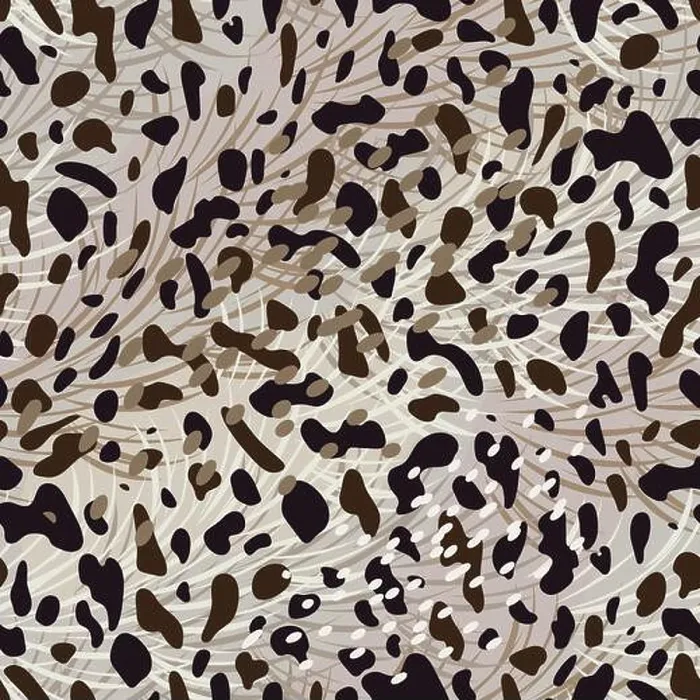 Framed Print : Hyena Print Seamless Pattern. Animal Skin Framed Print : Hyena Print Seamless Pattern. Animal Skin