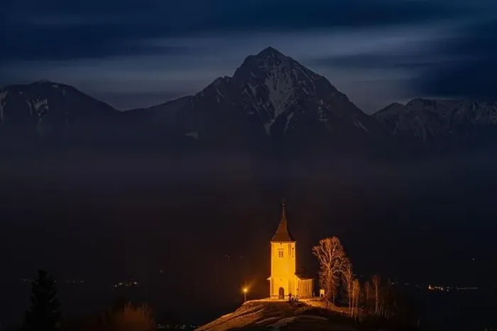 Framed Print : Iconic church of St. Primož and Felicijan