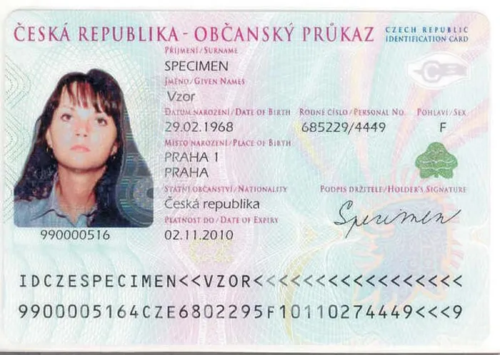 Framed Print : ID card CZ 2000 Framed Print : ID card CZ 2000