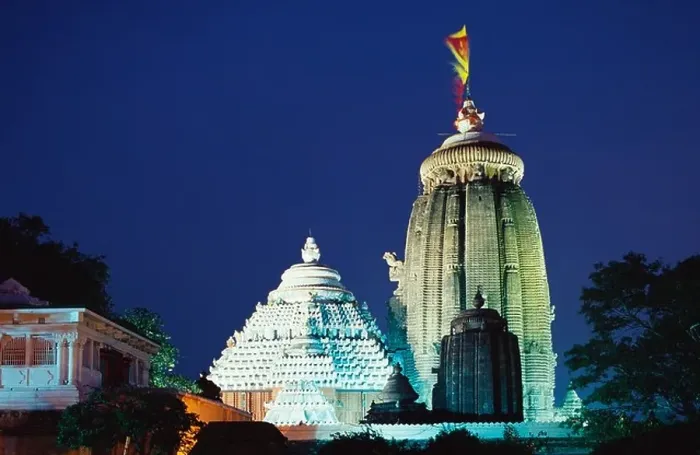 Framed Print : Illuminated Jagannath temple by night ; Puri ; Orissa ; India Framed Print : Illuminated Jagannath temple by night ; Puri ; Orissa ; India