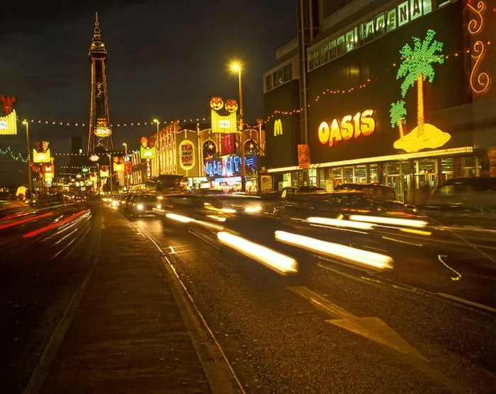 Framed Print : The Illuminations at Blackpool Framed Print : The Illuminations at Blackpool