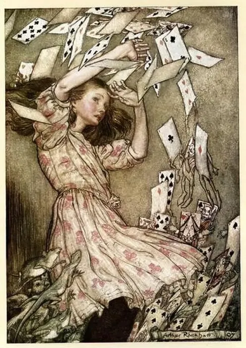 Framed Print : Illustration by Arthur Rackham Alice's Adventures in Wonderland Framed Print : Illustration by Arthur Rackham Alice's Adventures in Wonderland