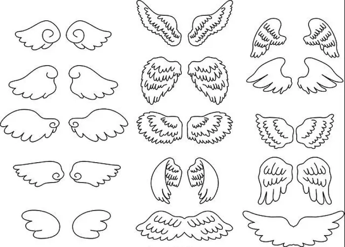 Framed Print : This is a illustration of Cute Angel wings Framed Print : This is a illustration of Cute Angel wings