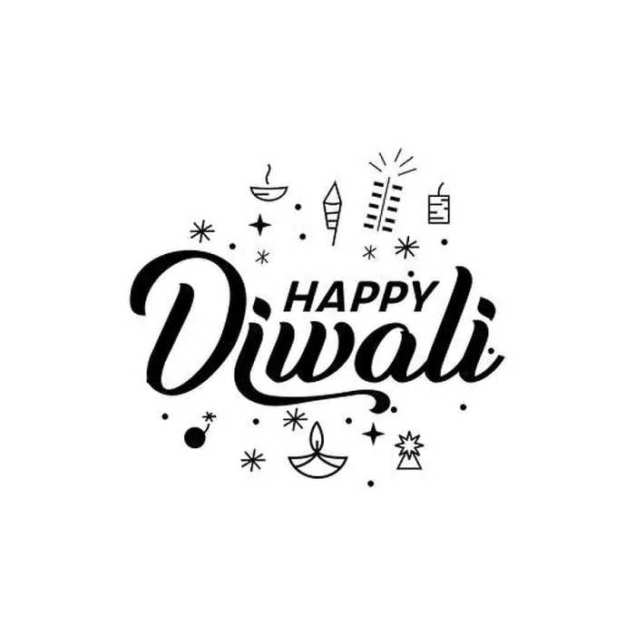 Framed Print : illustration of Diwali for the celebration of Hindu community festival typography vector Framed Print : illustration of Diwali for the celebration of Hindu community festival typography vector