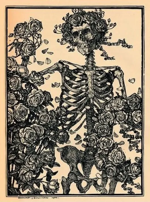 Framed Print : Illustration for The Rubaiyat of Omar Khayyam, 1900. Artist: Edmund Joseph Sullivan Framed Print : Illustration for The Rubaiyat of Omar Khayyam, 1900. Artist: Edmund Joseph Sullivan
