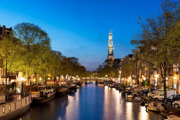 Framed Print : Image of Amsterdam, Netherlands - Amsterdam Westerkerk church tower at canal in the city of Amsterdam, Netherlands. Amsterdam Framed Print : Image of Amsterdam, Netherlands - Amsterdam Westerkerk church tower at canal in the city of Amsterdam, Netherlands. Amsterdam
