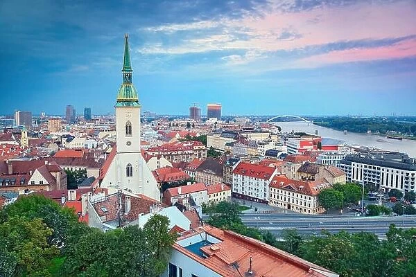 Image of Bratislava, the capital city of Slovak Republic