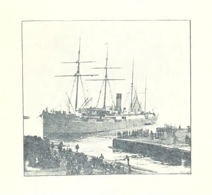 Framed Print : Image from page 29 of Castle Line. Views of the Fleet Framed Print : Image from page 29 of Castle Line. Views of the Fleet