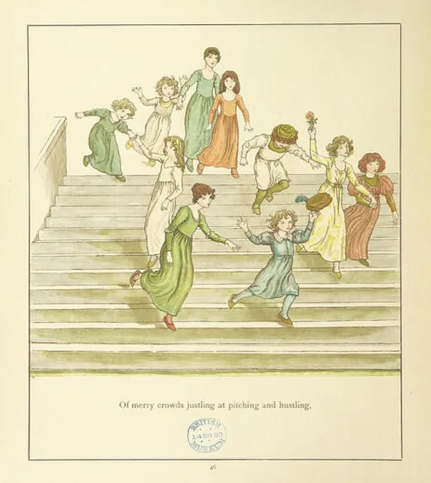 Framed Print : This image from page 50 depicts scenes from The Pied Piper of Hamelin Framed Print : This image from page 50 depicts scenes from The Pied Piper of Hamelin