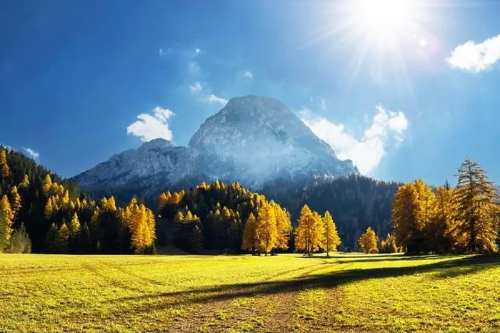Framed Print : Incredible autumn view at Italian Dolomite Alps. Orange larches forest and foggy mountains peaks on background. Dolomites, Italy Framed Print : Incredible autumn view at Italian Dolomite Alps. Orange larches forest and foggy mountains peaks on background. Dolomites, Italy