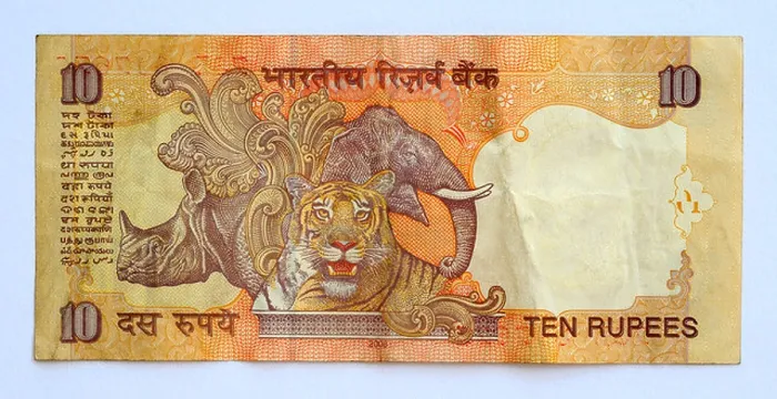 Framed Print : India 10 Ten Rupee Bank Note Framed Print : India 10 Ten Rupee Bank Note