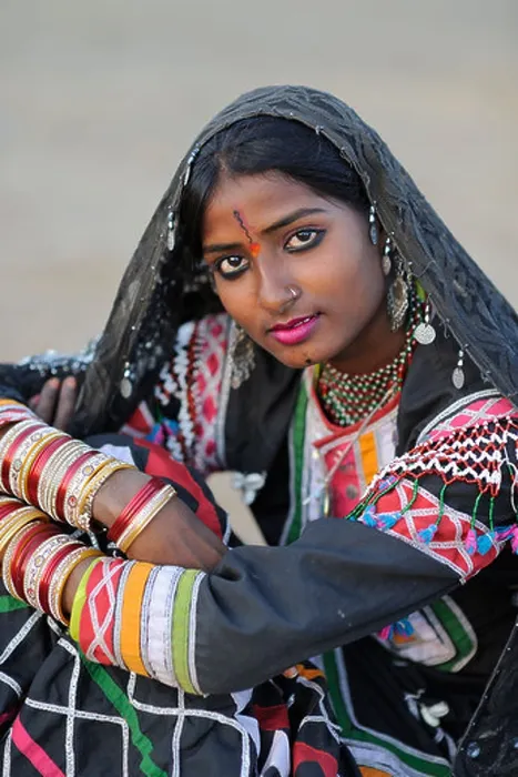 Framed Print : Indian girl in traditional dress Framed Print : Indian girl in traditional dress