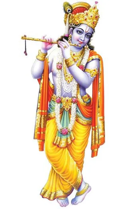 Framed Print : Indian God Lord Krishna with his flute making magical tunes Framed Print : Indian God Lord Krishna with his flute making magical tunes