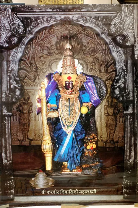 Framed Print : Indian goddess of wealth Mahalaxmi Kolhapur Maharashatra India Framed Print : Indian goddess of wealth Mahalaxmi Kolhapur Maharashatra India