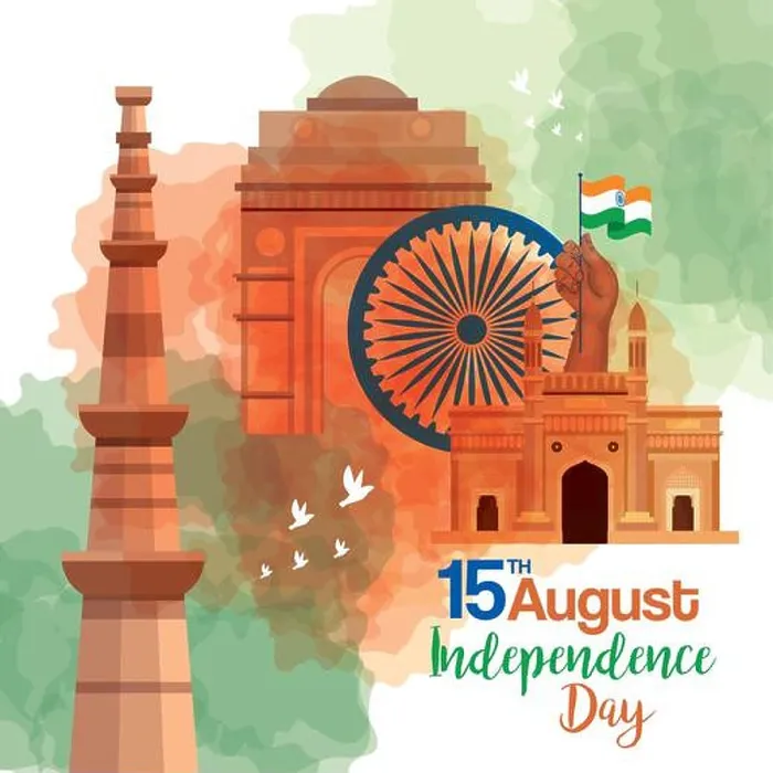Framed Print : indian happy independence day, celebration 15 august, with monuments traditional and decoration Framed Print : indian happy independence day, celebration 15 august, with monuments traditional and decoration