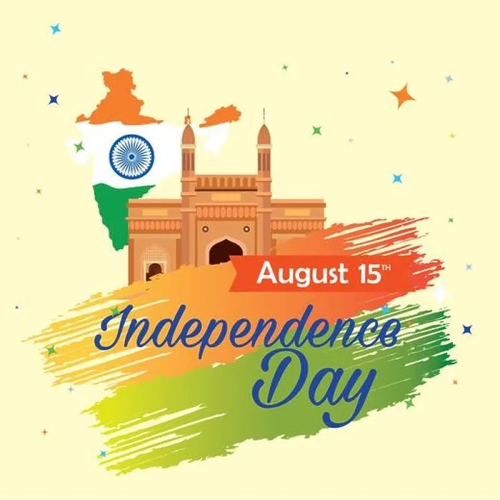 Framed Print : indian happy independence day, celebration 15 august, with gateway and map of india Framed Print : indian happy independence day, celebration 15 august, with gateway and map of india