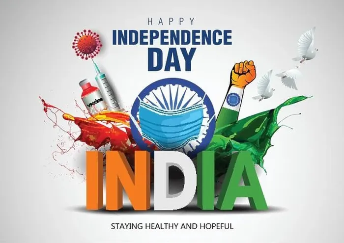 Framed Print : Indian happy Independence Day celebrations with stylish 3d India text and Ashoka Wheel. covid-19 corona virus concept Framed Print : Indian happy Independence Day celebrations with stylish 3d India text and Ashoka Wheel. covid-19 corona virus concept