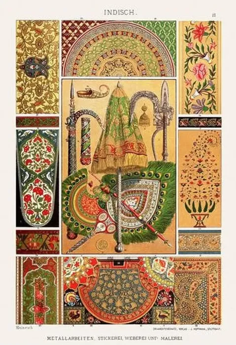 Framed Print : Indian Ornamentation from Antiquity Framed Print : Indian Ornamentation from Antiquity