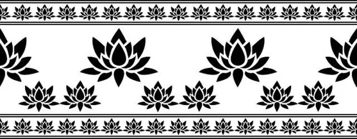 Framed Print : Indian Traditional Saree border design concept with floral art isolated on white background is in Seamless pattern Framed Print : Indian Traditional Saree border design concept with floral art isolated on white background is in Seamless pattern