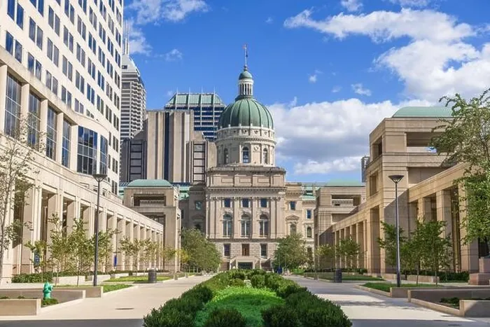 Framed Print : Indiana State Capitol Building in Indianapolis, Indiana, USA Framed Print : Indiana State Capitol Building in Indianapolis, Indiana, USA